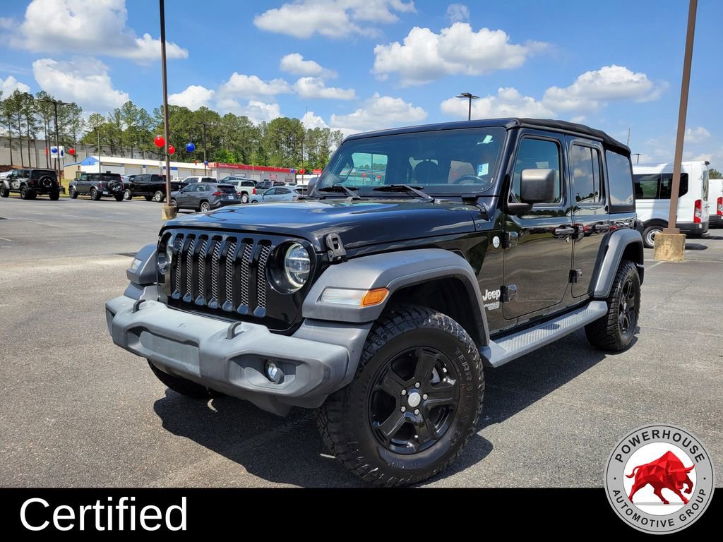 Used 2020 Jeep Wrangler Unlimited Sport S image 1