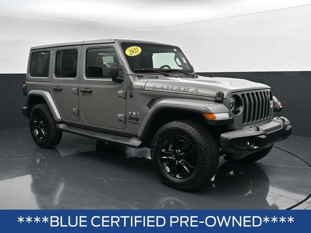 Used 2021 Jeep Wrangler Unlimited Sahara AWD/4WD image 2