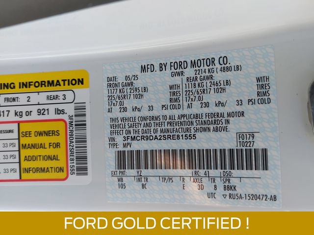 Certified 2025 Ford Bronco Sport Badlands AWD/4WD image 33