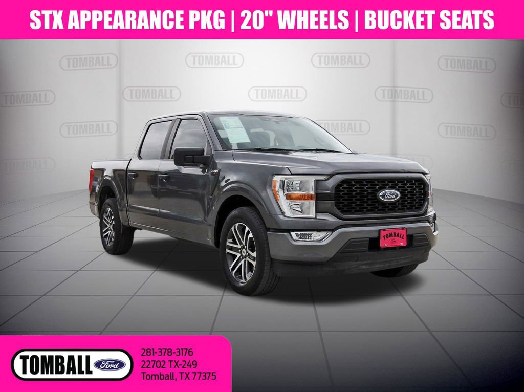 Certified 2022 Ford F150 XL w/ STX Appearance Package RWD image 1