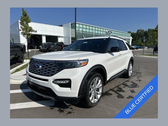 Certified 2023 Ford Explorer Platinum w/ Technology Package AWD/4WD image 1