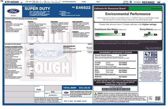 Certified 2024 Ford F250 XLT w/ 360-Degree Camera Package image 10