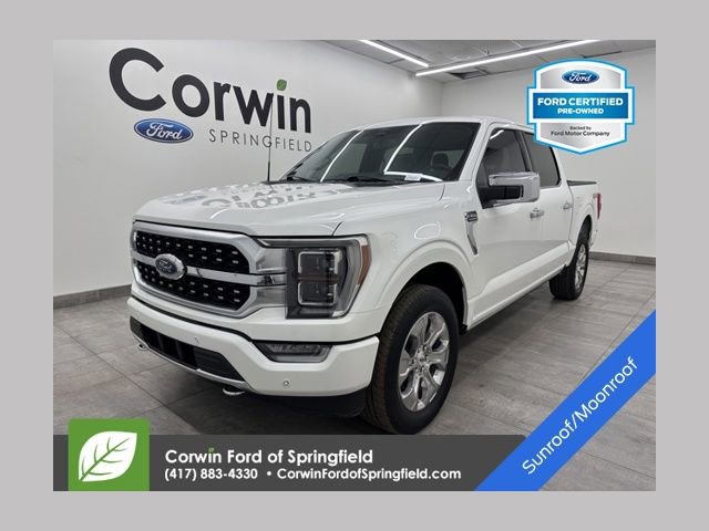 Certified 2022 Ford F150 Platinum image 1