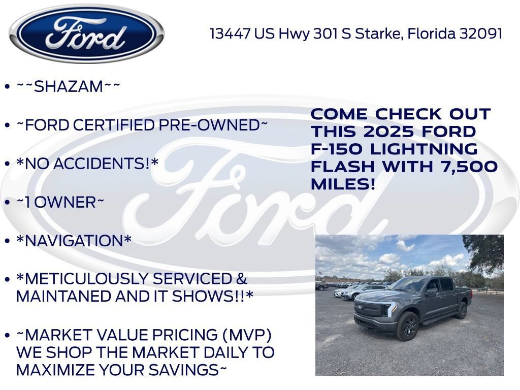 Certified 2025 Ford F150 Lightning Flash image 10