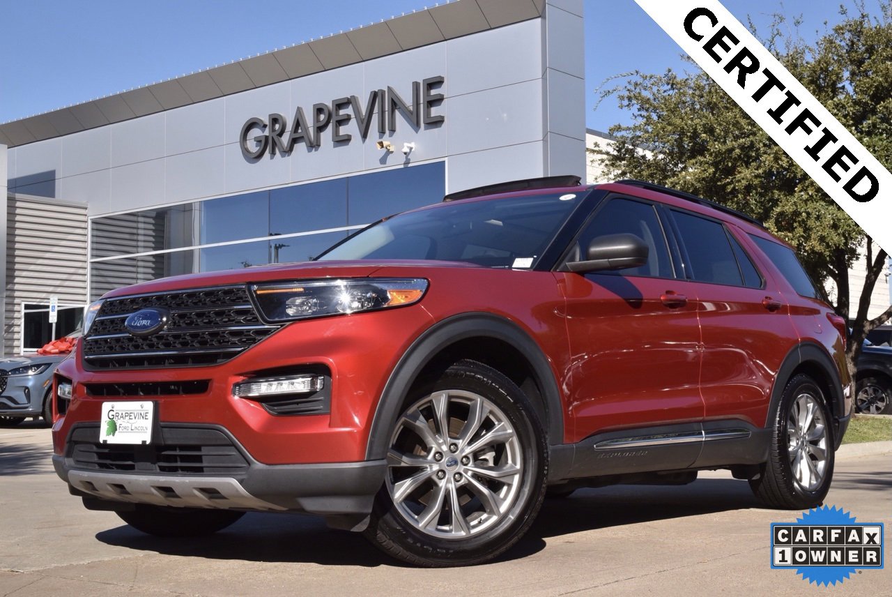 Certified 2022 Ford Explorer XLT w/ Equipment Group 202A