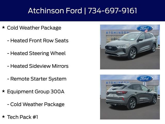 Certified 2024 Ford Escape ST-Line w/ Tech Pack #1 image 13