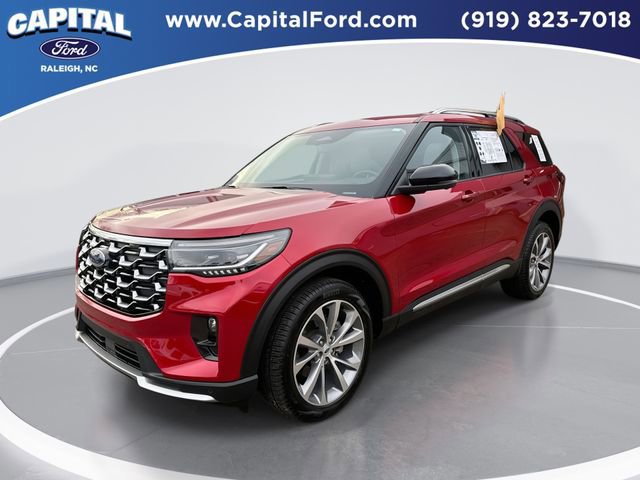 Certified 2025 Ford Explorer Platinum w/ Ultimate Package image 1