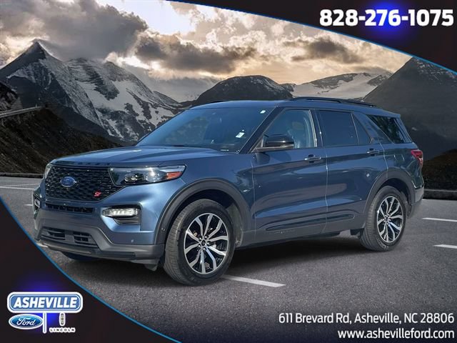 Certified 2020 Ford Explorer ST w/ Premium Technology Package AWD/4WD image 1