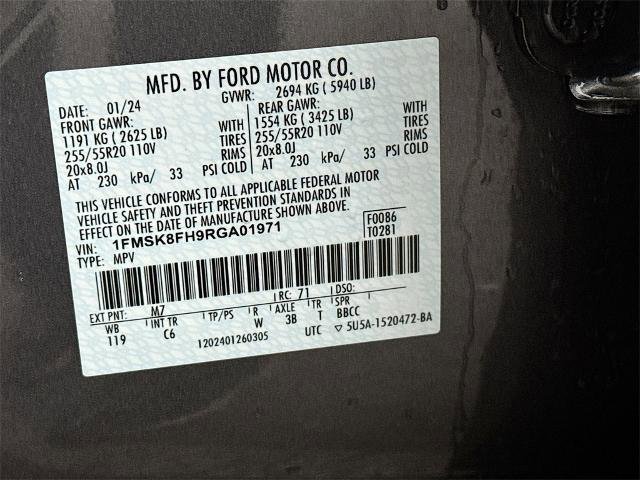 Certified 2024 Ford Explorer Limited image 25