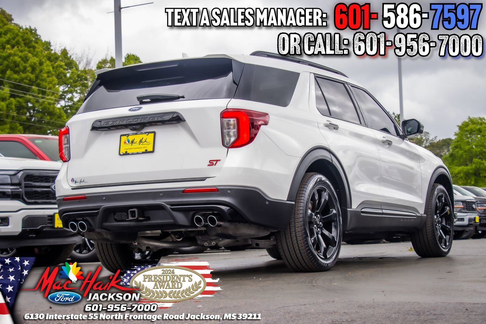 Certified 2021 Ford Explorer ST w/ Equipment Group 401A image 3