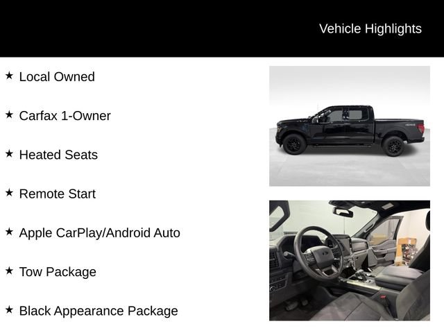 Certified 2024 Ford F150 XLT w/ Equipment Group 302A MID AWD/4WD image 2