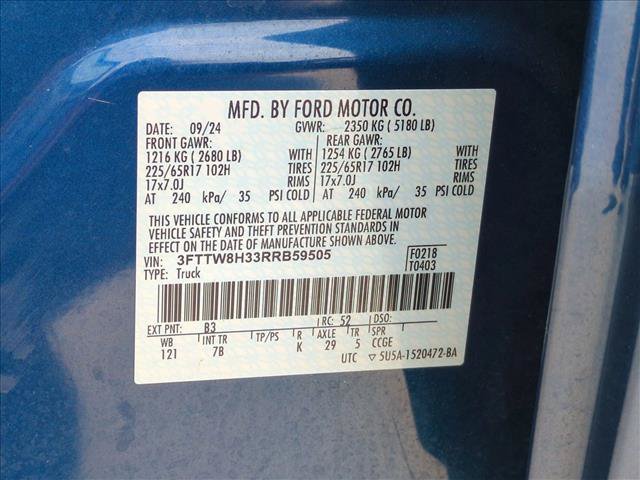 Certified 2024 Ford Maverick XLT FWD image 24