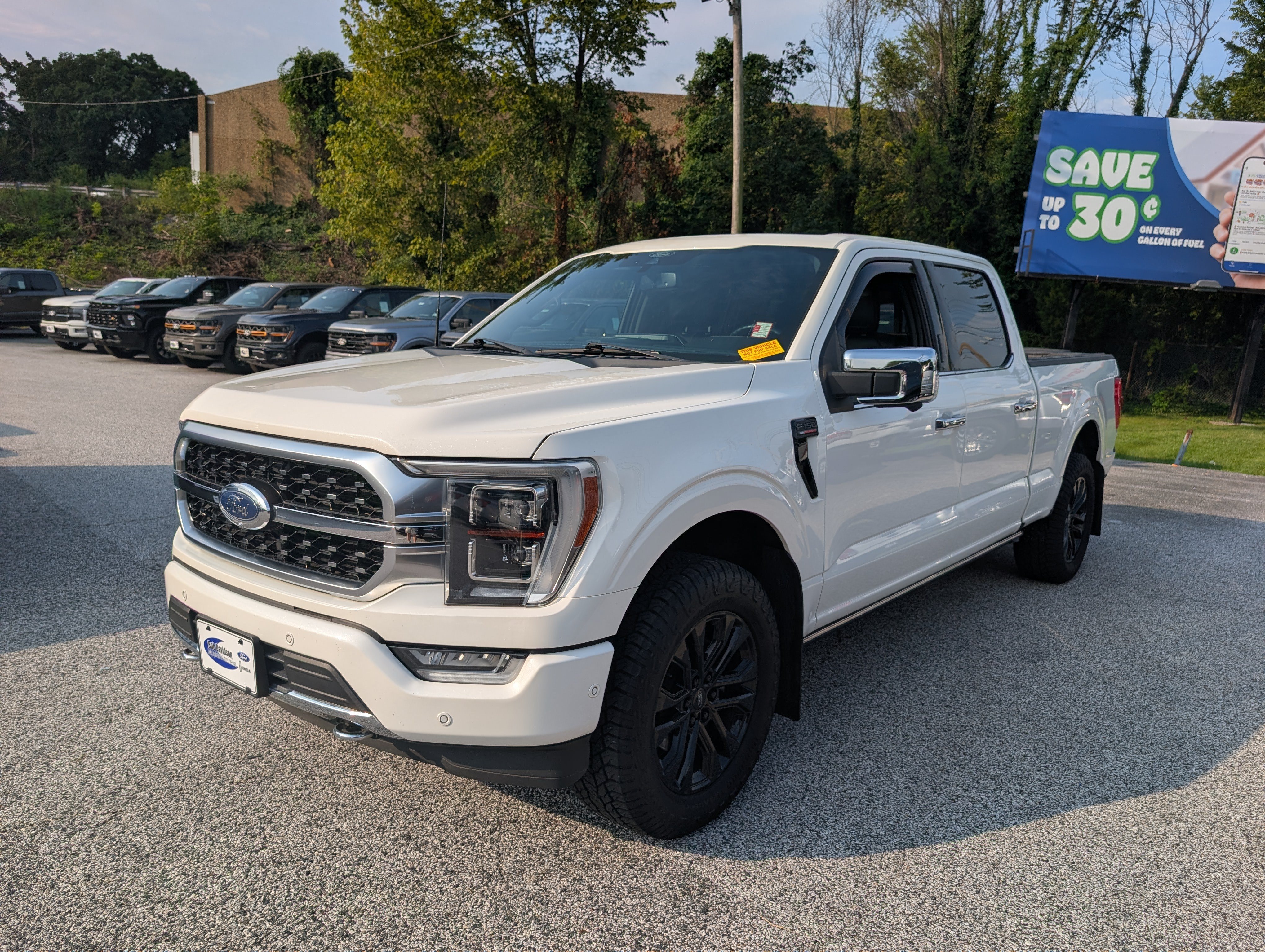 Certified 2022 Ford F150 Platinum w/ Equipment Group 701A High AWD/4WD image 2