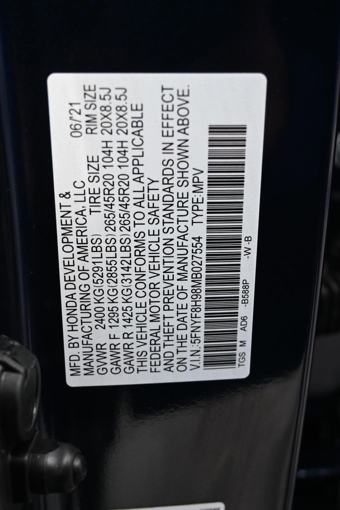 Used 2021 Honda Passport Touring image 42