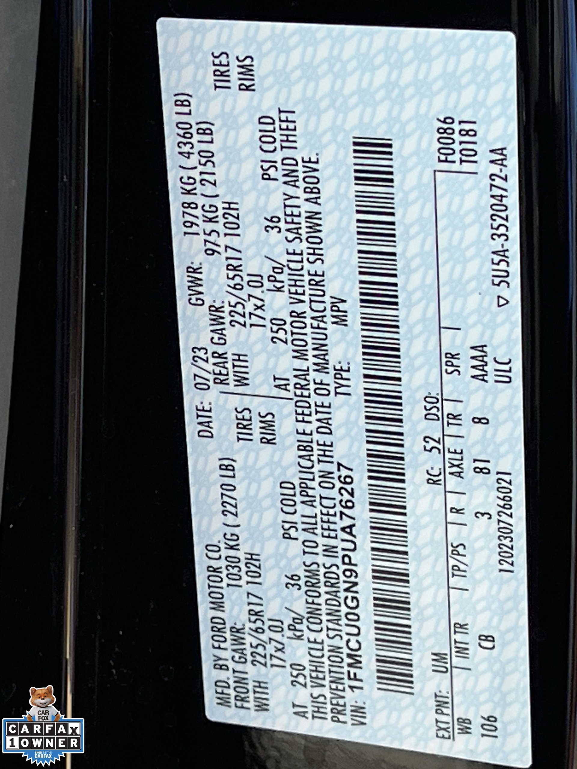 Certified 2023 Ford Escape Active FWD image 30