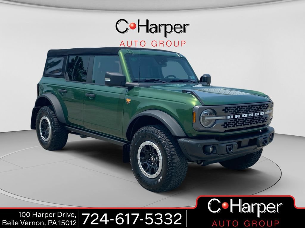 Certified 2022 Ford Bronco Badlands w/ Sasquatch Package