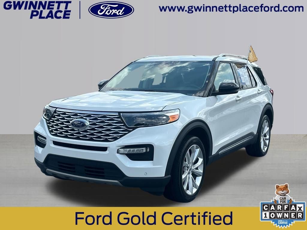 Certified 2024 Ford Explorer Platinum w/ Class IV Trailer Tow Package