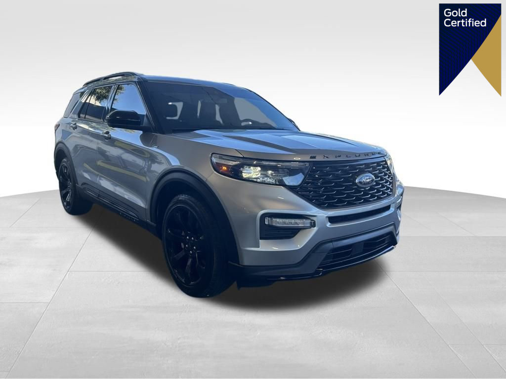 Certified 2022 Ford Explorer ST-Line w/ Class IV Trailer Tow Package