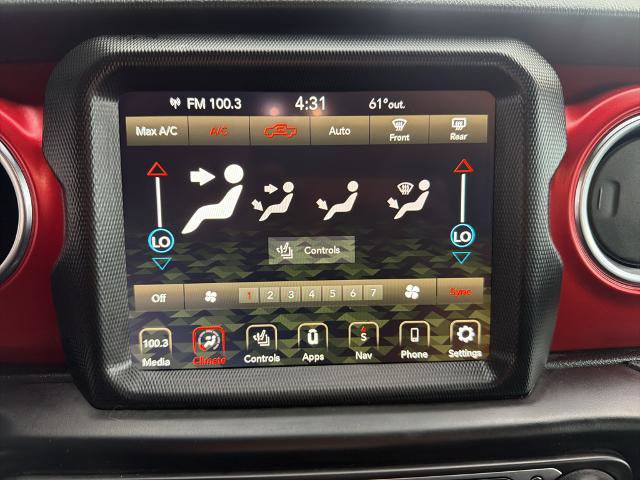 Used 2022 Jeep Gladiator Rubicon w/ LED Lighting Group AWD/4WD image 32