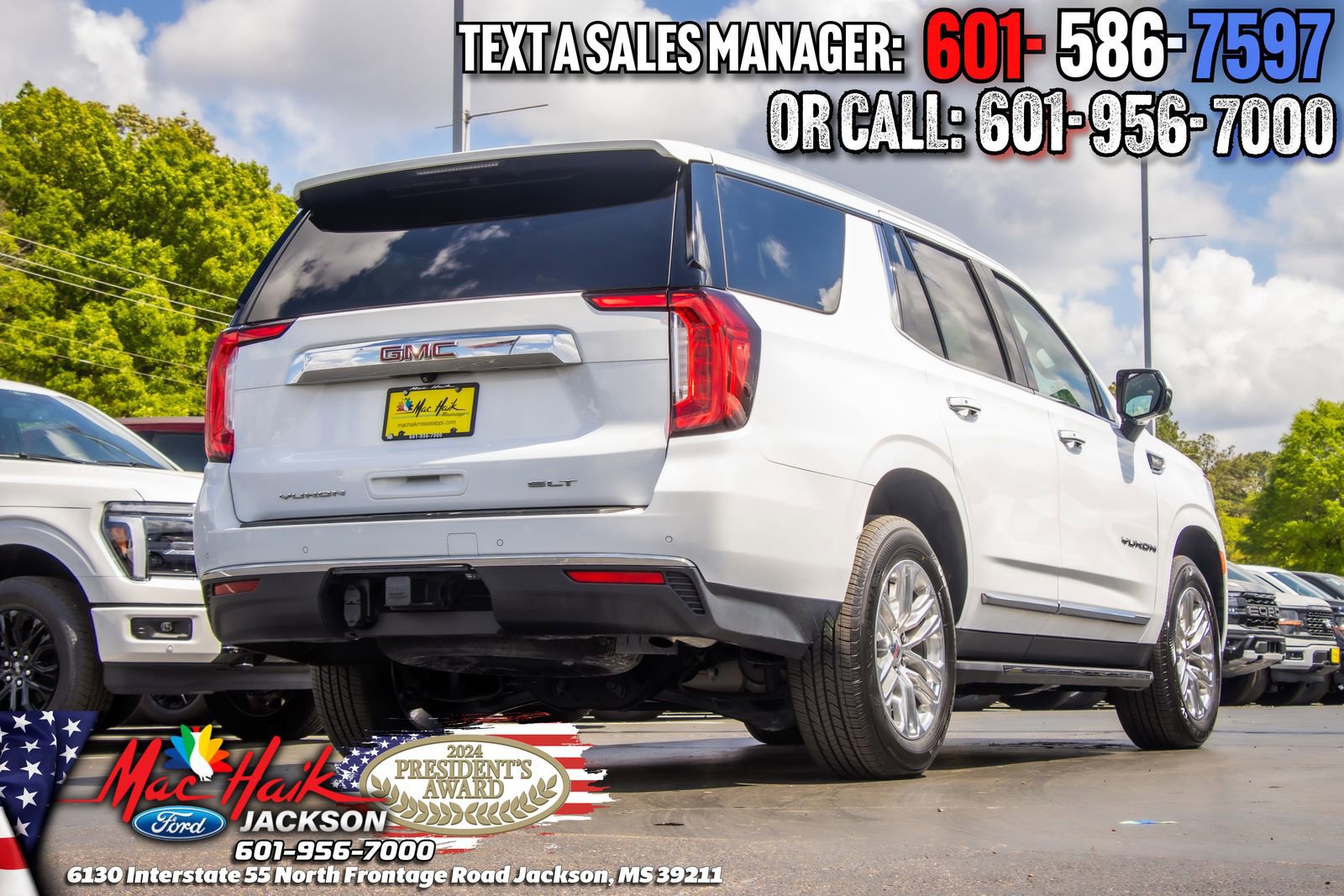 Used 2021 GMC Yukon SLT image 3