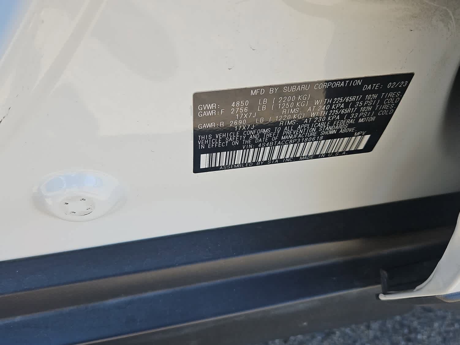 Used 2023 Subaru Outback Premium AWD/4WD image 21