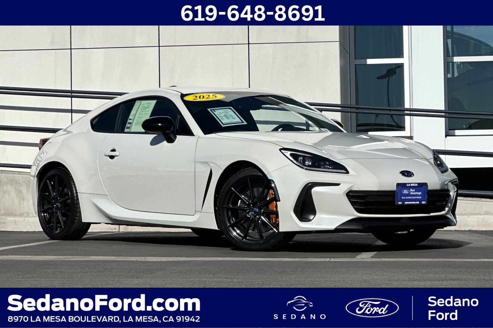 Used 2025 Subaru BRZ tS w/ Popular Package 2