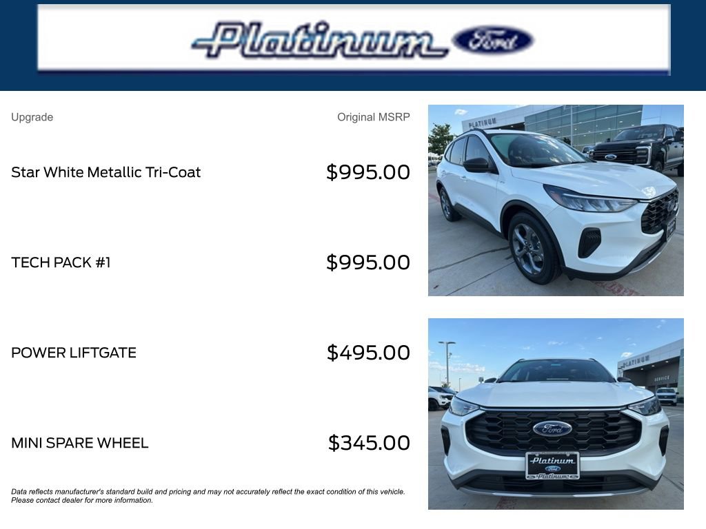 Certified 2025 Ford Escape ST-Line w/ Tech Pack #1 image 11