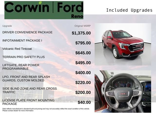 Used 2023 GMC Terrain SLE w/ Driver Convenience Package AWD/4WD image 3