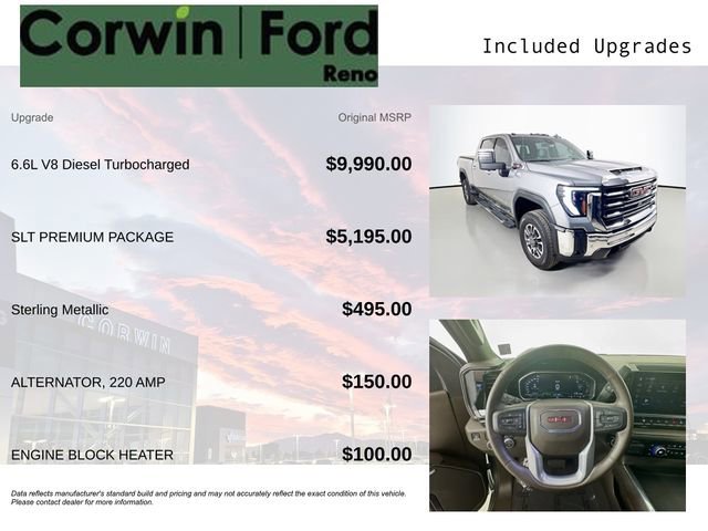 Used 2025 GMC Sierra 2500 SLT w/ SLT Premium Package image 10