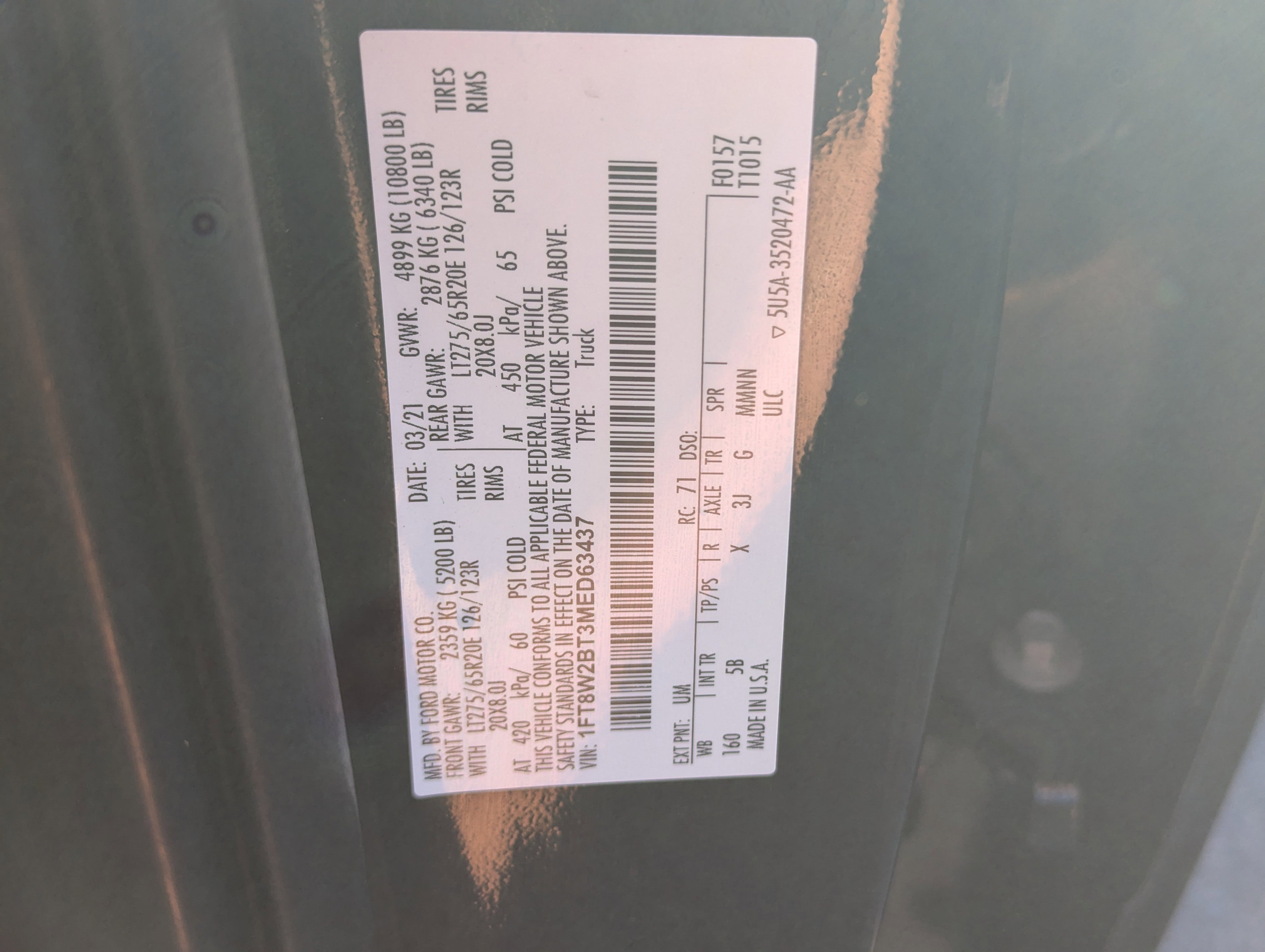 Certified 2021 Ford F250 Lariat AWD/4WD image 36