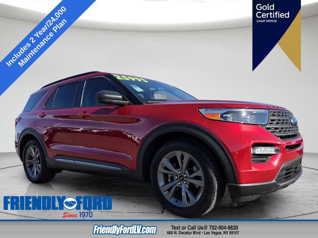 Certified 2021 Ford Explorer XLT w/ Equipment Group 202A