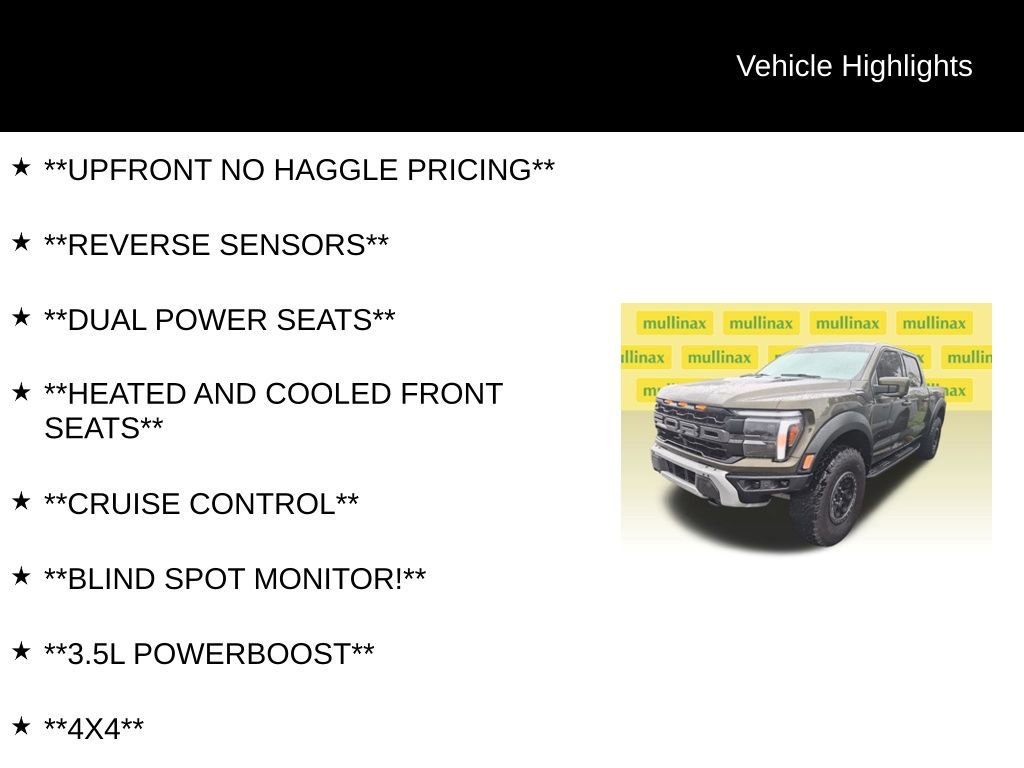 Certified 2024 Ford F150 Raptor image 8