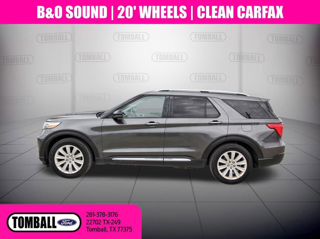 Certified 2020 Ford Explorer Limited w/ Class III Trailer Tow Package RWD image 2