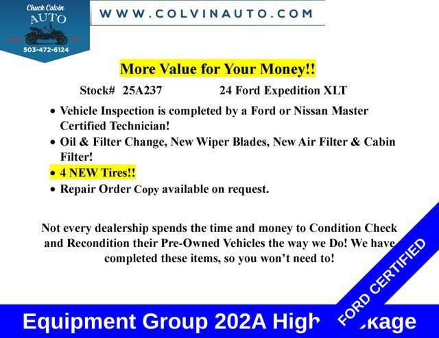 Certified 2024 Ford Expedition XLT image 11