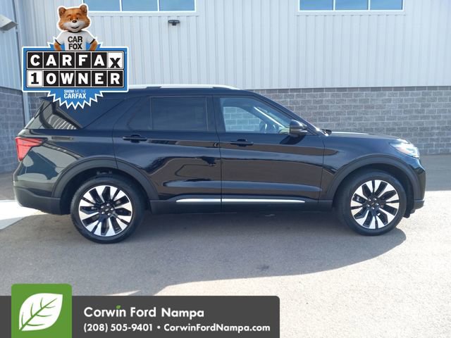 Certified 2025 Ford Explorer Platinum w/ LUX Leather Package image 2