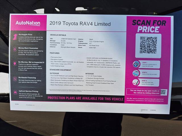 Used 2019 Toyota RAV4 Limited w/ Advanced Technology Package AWD/4WD image 26