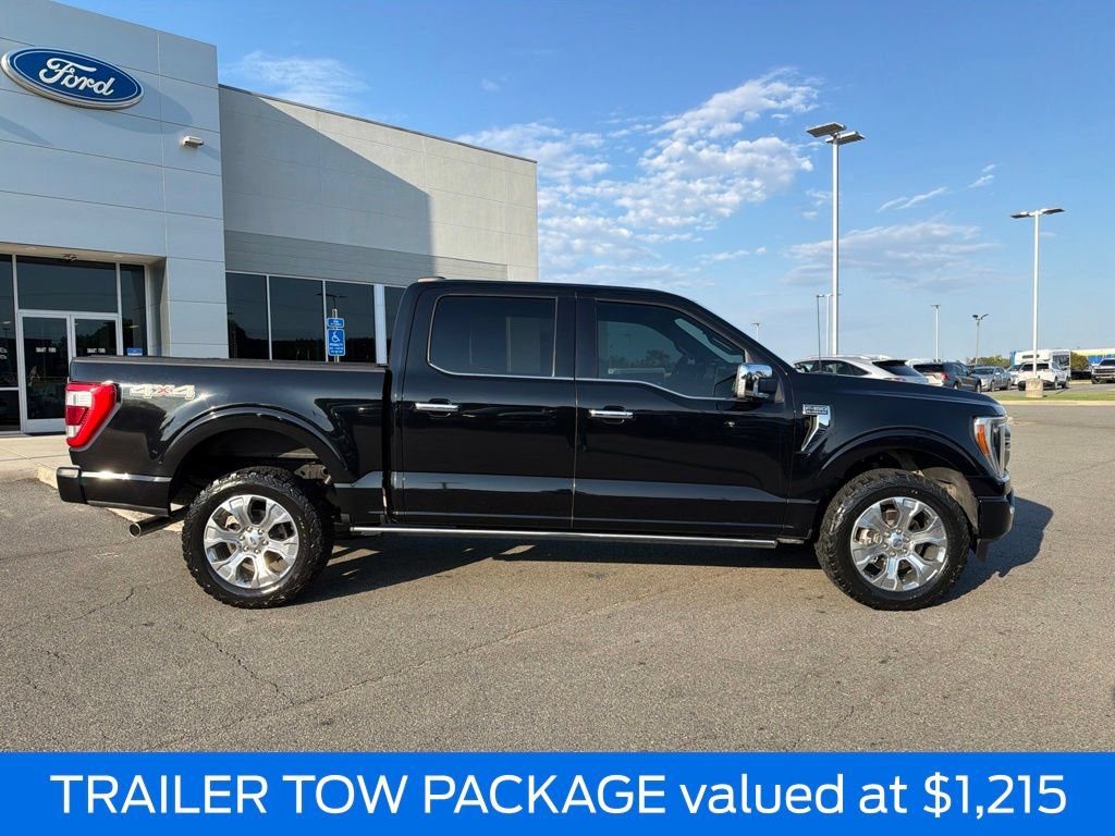 Certified 2022 Ford F150 Platinum w/ Trailer Tow Package AWD/4WD image 3
