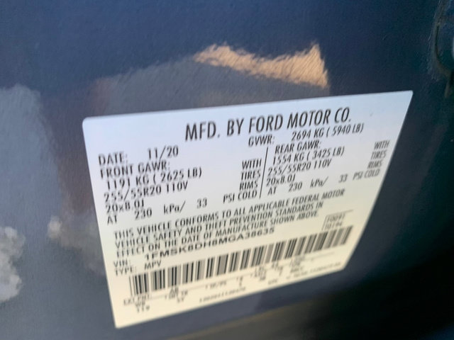 Certified 2021 Ford Explorer XLT w/ Equipment Group 202A AWD/4WD image 33