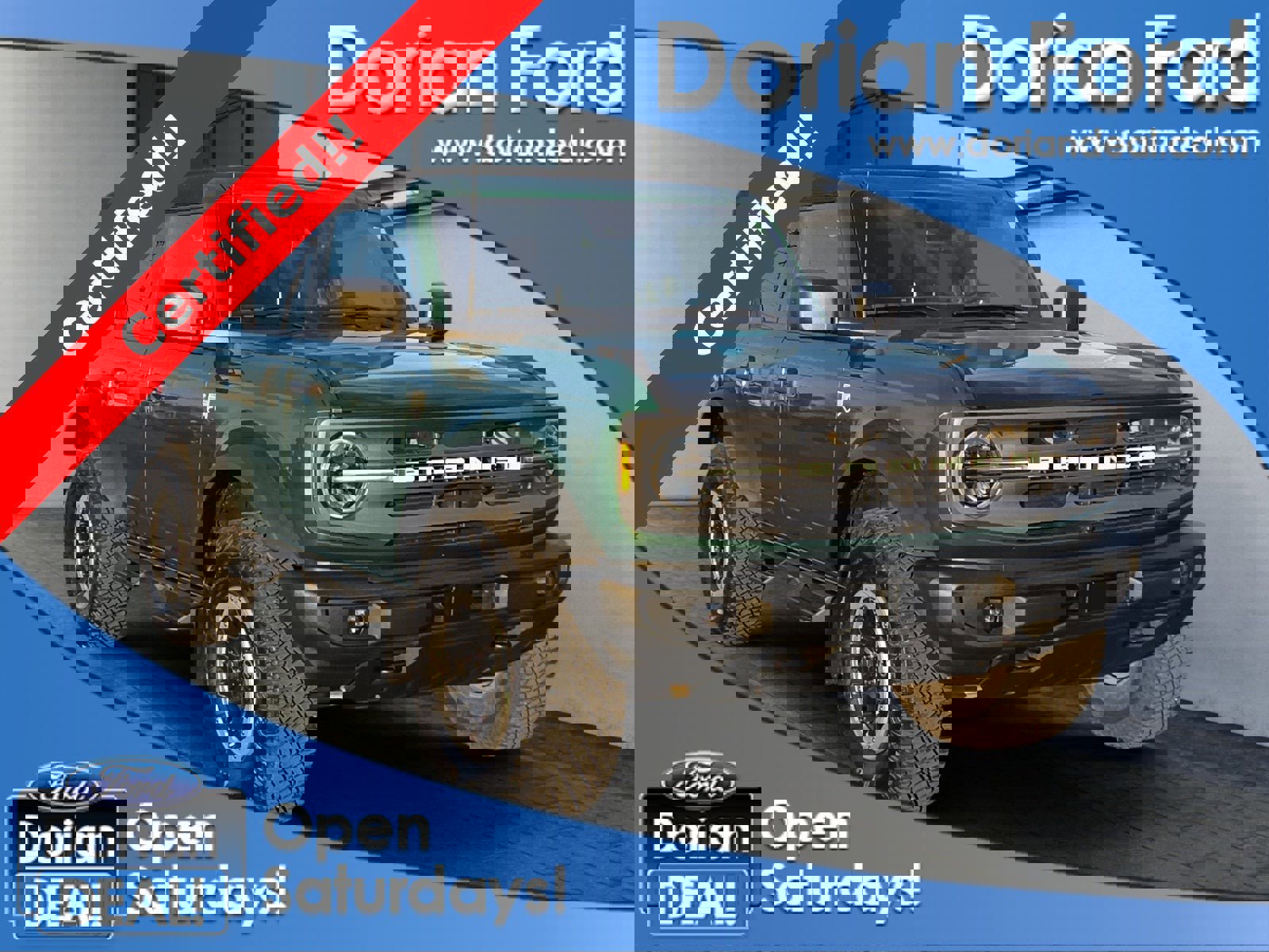 Certified 2023 Ford Bronco Big Bend w/ Sasquatch Package image 8