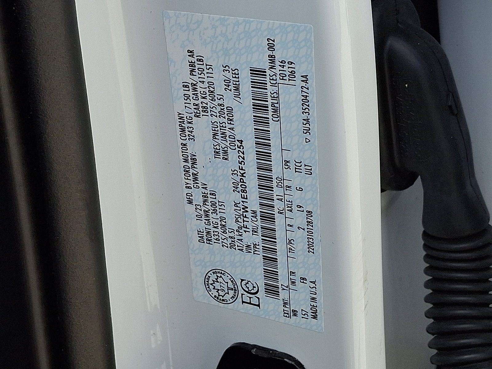 Certified 2023 Ford F150 XLT w/ Equipment Group 302A High AWD/4WD image 30
