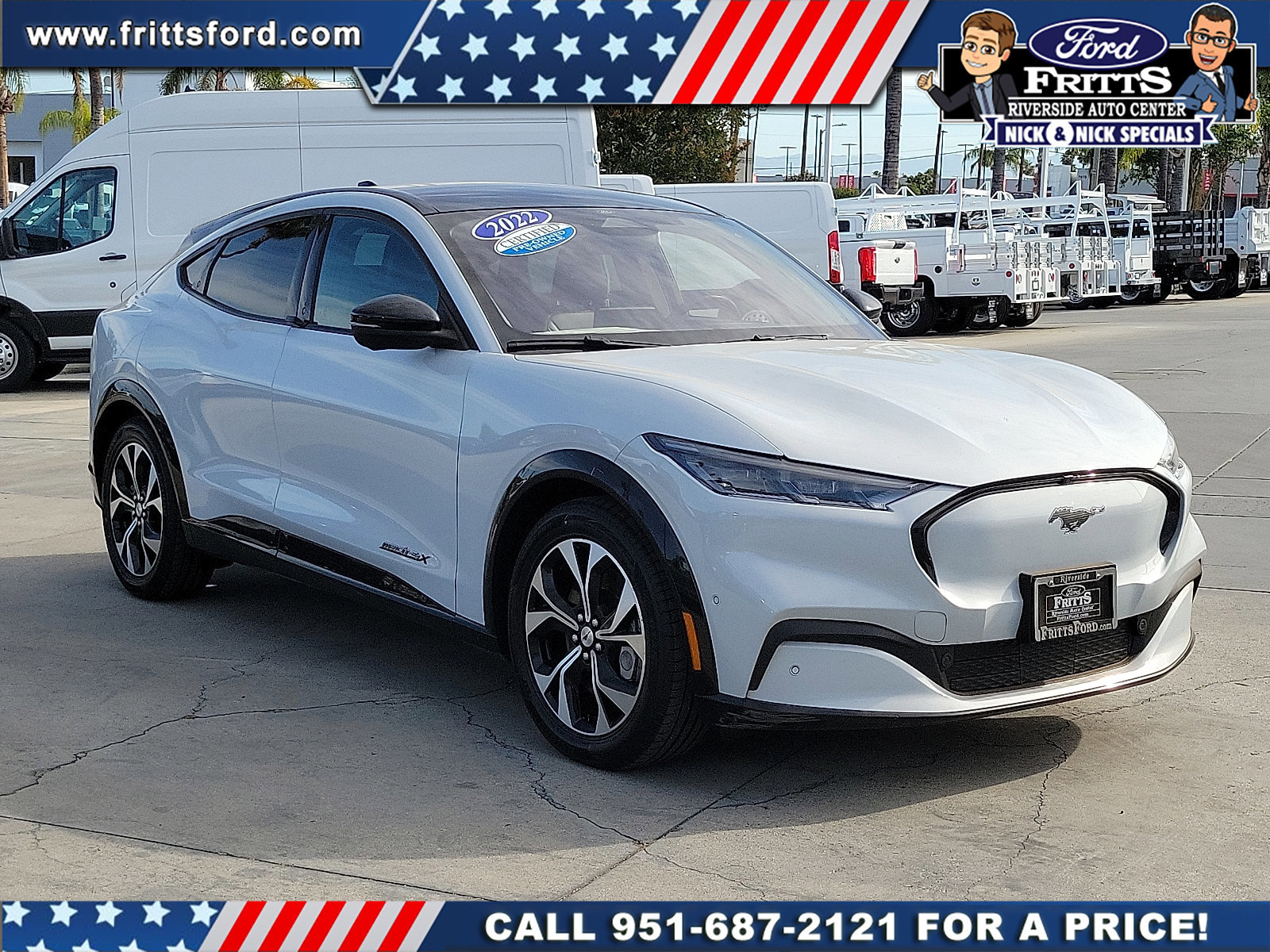 Certified 2022 Ford Mustang Mach-E Premium AWD/4WD image 3