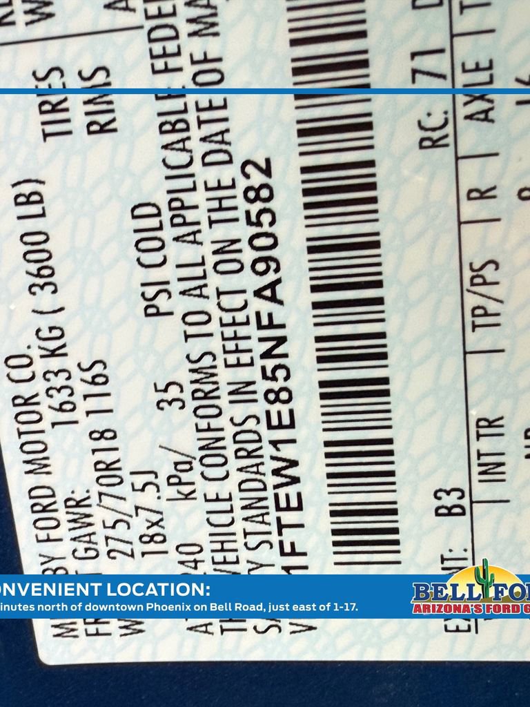 Certified 2022 Ford F150 Tremor w/ Equipment Group 402A High image 34