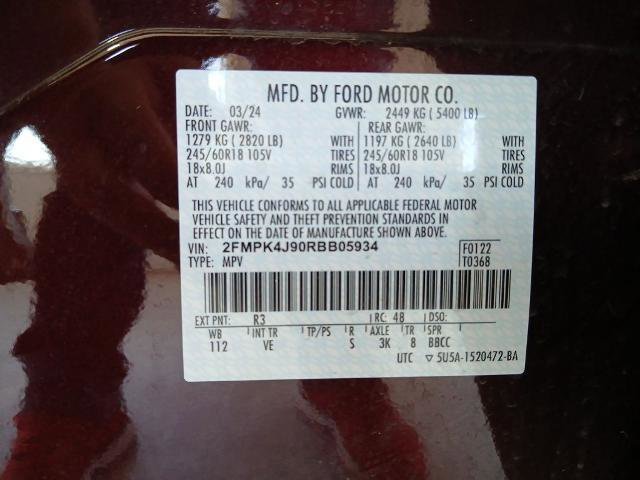 Certified 2024 Ford Edge SEL w/ Convenience Package image 20