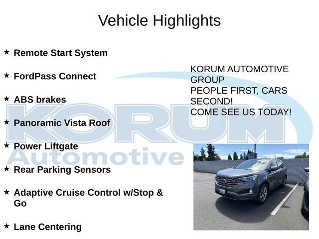 Certified 2022 Ford Edge SEL w/ Convenience Package AWD/4WD image 8