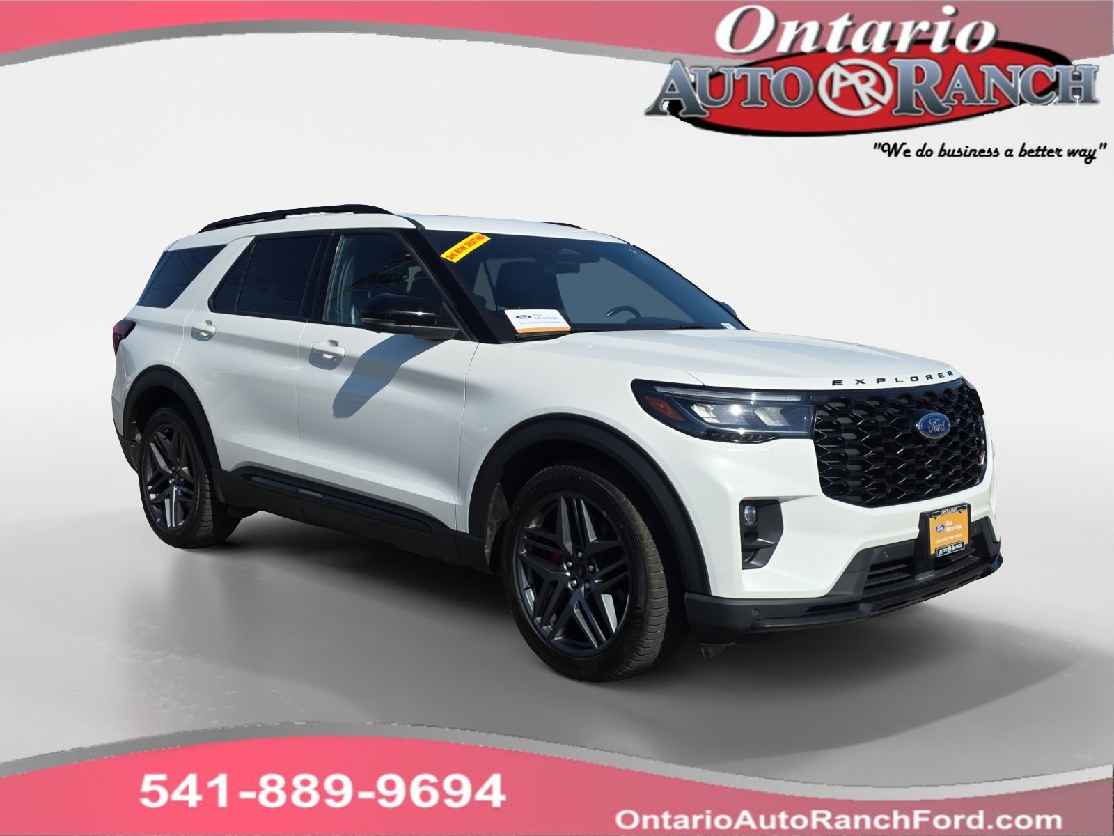 Certified 2025 Ford Explorer ST AWD/4WD image 1