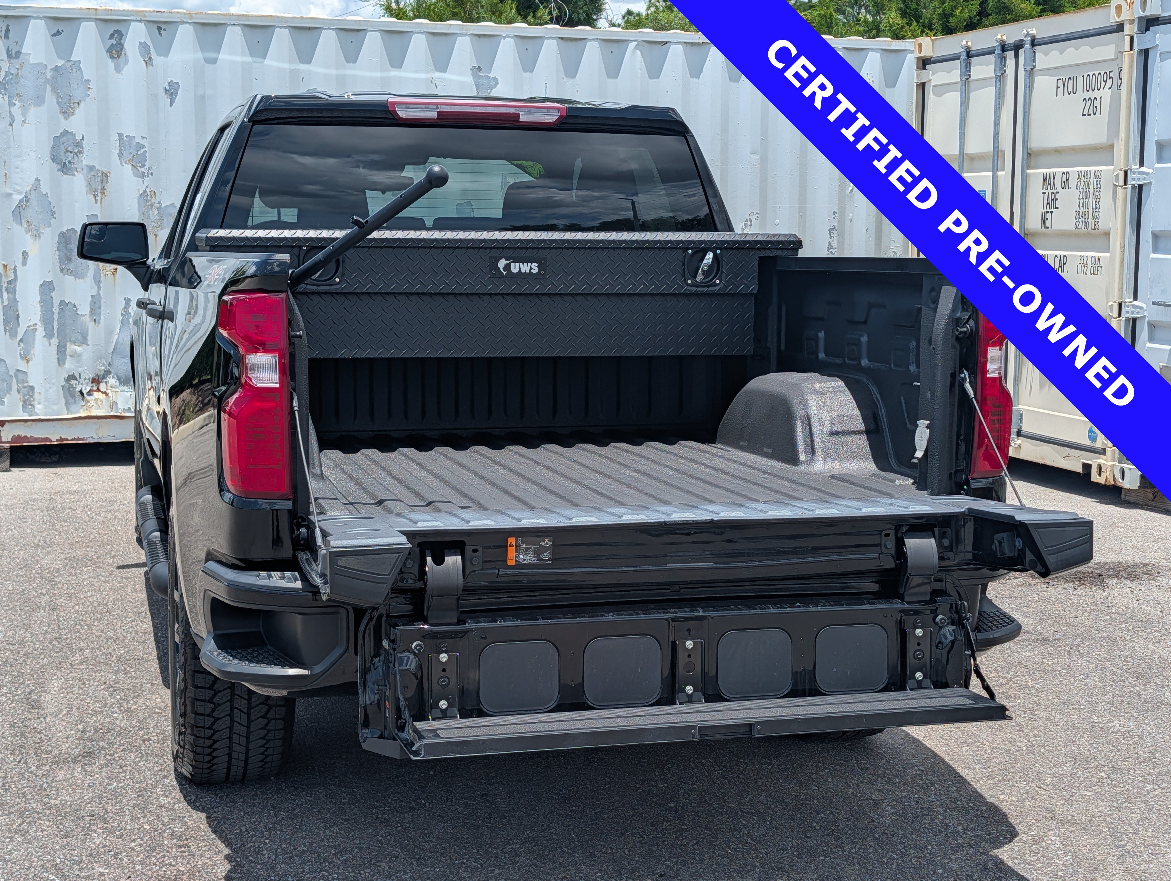 Used 2024 Chevrolet Silverado 1500 Custom w/ Turbomax Blackout Package AWD/4WD image 13