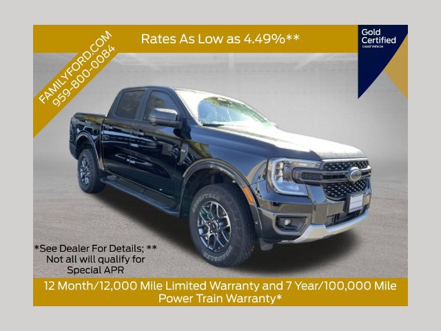 Certified 2024 Ford Ranger XLT w/ Technology Package