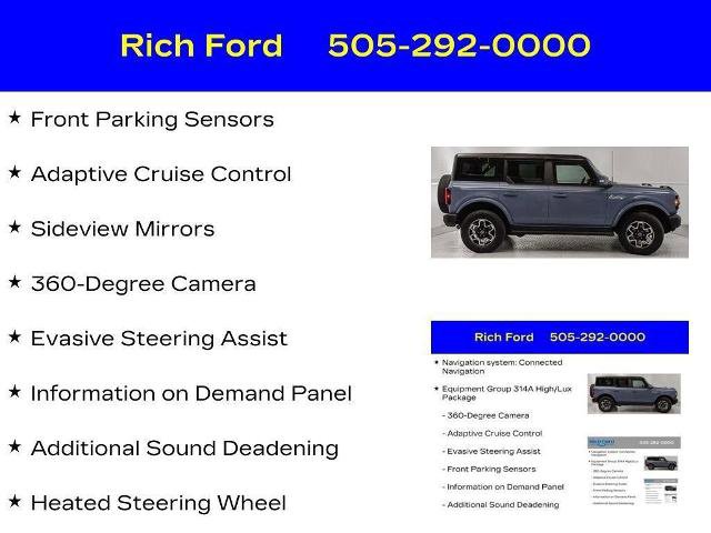 Certified 2024 Ford Bronco Outer Banks AWD/4WD image 39