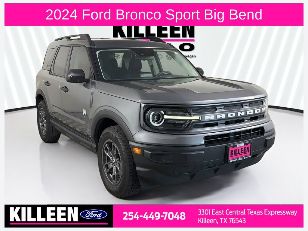 Certified 2024 Ford Bronco Sport Big Bend