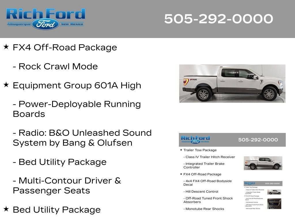 Certified 2023 Ford F150 King Ranch w/ Equipment Group 601A High AWD/4WD image 30